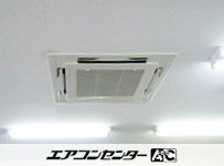 天井カセット形4方向 業務用エアコン 4馬力 シングル