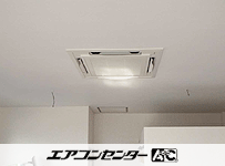 天井カセット形4方向 業務用エアコン 4馬力 シングル