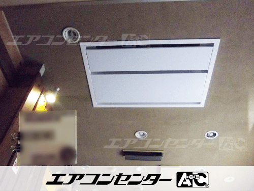 ビルトイン形 業務用エアコン 3馬力シングル