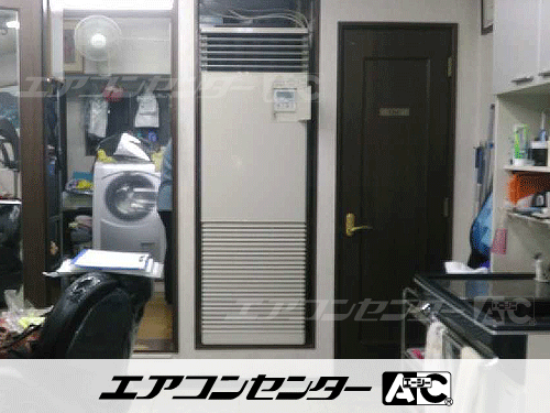 床置形 業務用エアコン 3馬力シングル