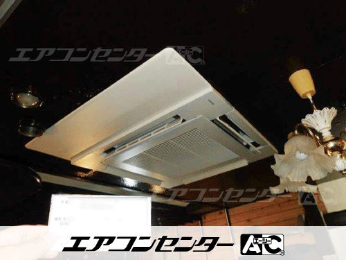 天井カセット形4方向吹出 業務用エアコン 4馬力シングル