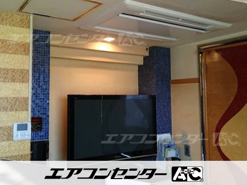 天井カセット形2方向吹出 業務用エアコン 2.3馬力シングル