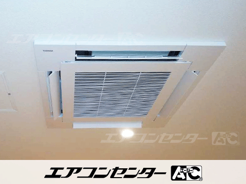 天井カセット形4方向吹出 業務用エアコン 5馬力シングル 2式