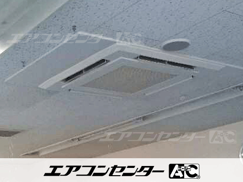 天井カセット形4方向吹出 業務用エアコン 4馬力シングル 2式