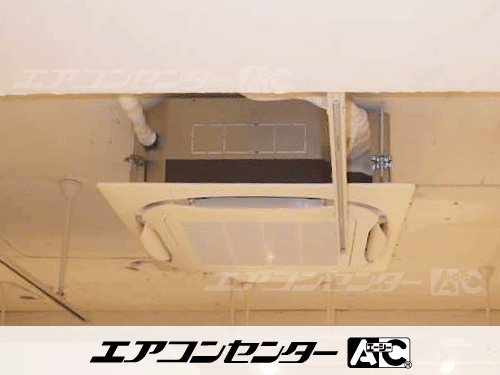 天井カセット形4方向吹出 業務用エアコン 6馬力ツイン 1式