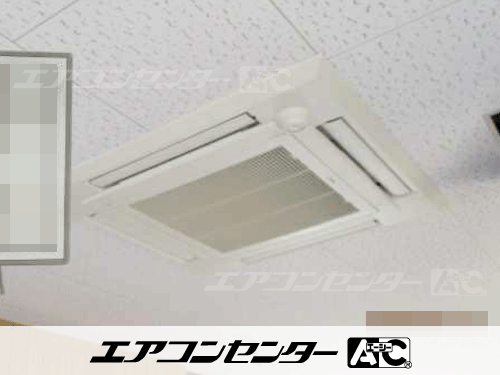天井カセット形4方向吹出 業務用エアコン 4馬力シングル 1式