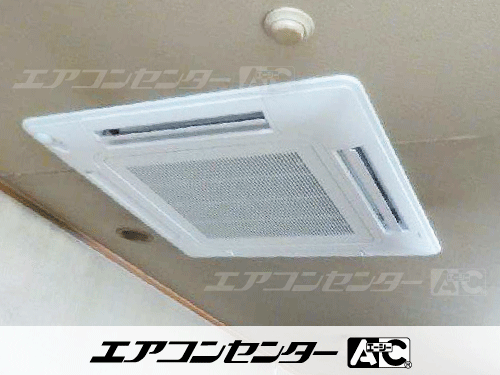 天井カセット形4方向吹出 業務用エアコン 6馬力ツイン 1式