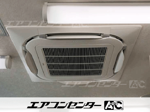 天井カセット形4方向吹出 業務用エアコン 5馬力ツイン 1式