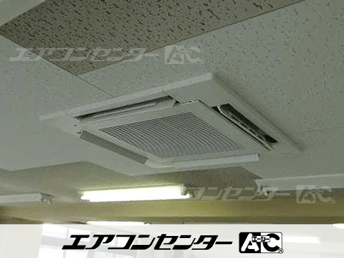 天井カセット形4方向吹出 業務用エアコン 5馬力シングル 2式