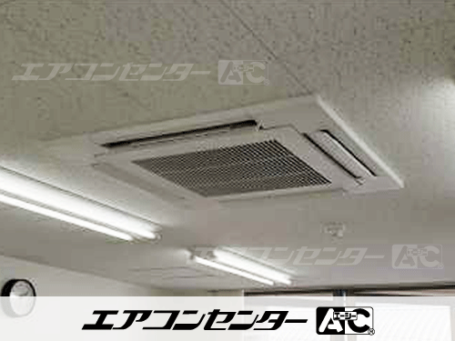 天井カセット形4方向吹出 業務用エアコン 6馬力ツイン 1式