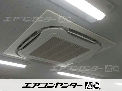 天井カセット形4方向吹出 業務用エアコン 4馬力ツイン 1式