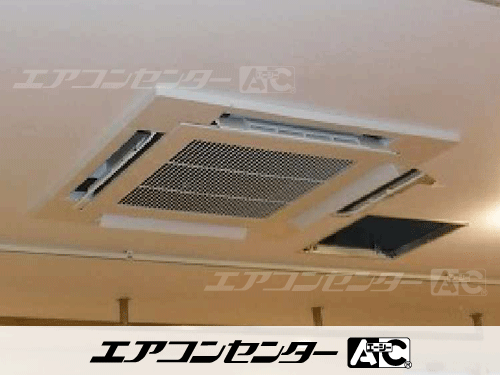 天井カセット形4方向吹出 業務用エアコン 6馬力ツイン 1式