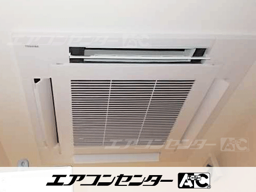 天井カセット形4方向吹出 業務用エアコン 4馬力ツイン 1式、天井カセット形4方向吹出 業務用エアコン 3馬力ツイン 1式