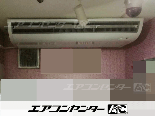 天井吊形 業務用エアコン 4馬力シングル 1式