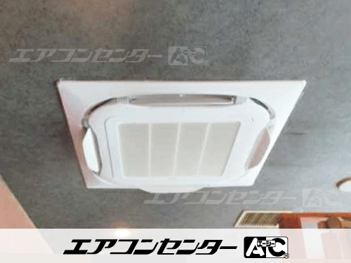 天井カセット形4方向吹出 業務用エアコン 6馬力ツイン 1式