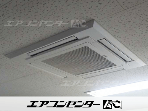 天井カセット形4方向吹出 業務用エアコン 3馬力シングル 1式、天井カセット形4方向吹出 業務用エアコン 1.5馬力シングル 1式