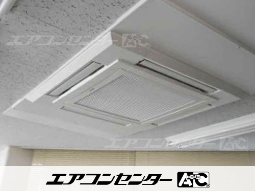 天井カセット形4方向吹出 業務用エアコン 6馬力ツイン 1式、天井カセット形4方向吹出 業務用エアコン 2馬力シングル 1式