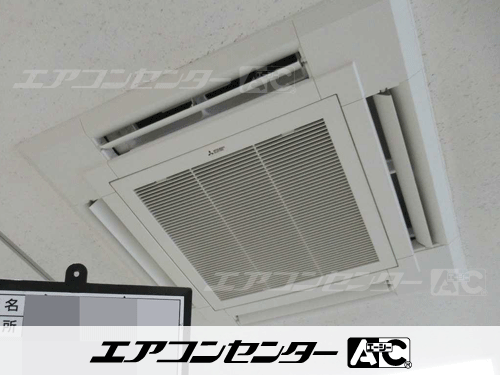 天井カセット形4方向吹出 業務用エアコン 4馬力ツイン 1式