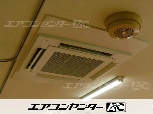 天井カセット形4方向吹出 業務用エアコン 8馬力ツイン 1式