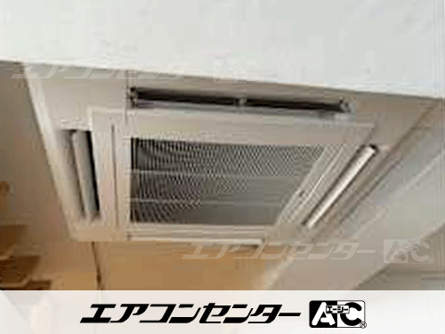 天井カセット形4方向吹出 業務用エアコン 5馬力シングル 1式