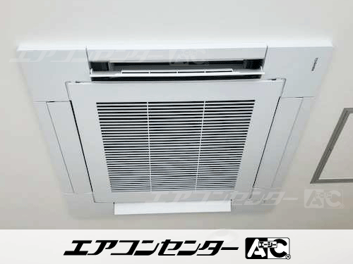 天井カセット形4方向吹出 業務用エアコン 4馬力シングル 1式