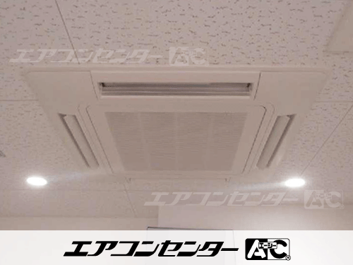 天井カセット形4方向吹出 業務用エアコン 8馬力ツイン 2式