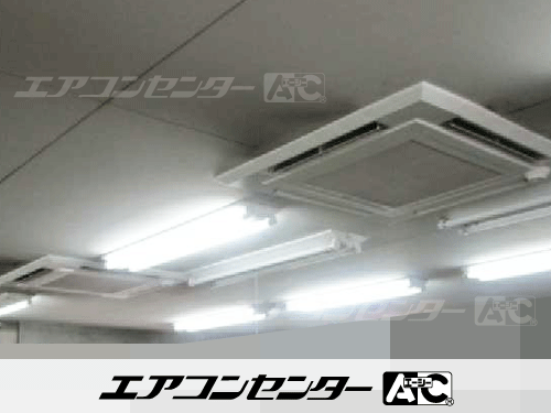 天井カセット形4方向吹出 業務用エアコン 6馬力ツイン 1式