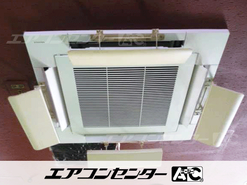天井カセット形4方向吹出 業務用エアコン 6馬力シングル 1式