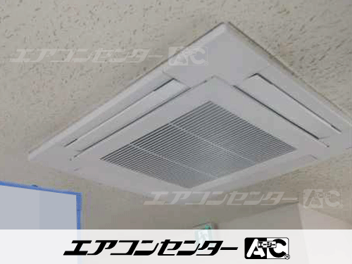 天井カセット形4方向吹出 業務用エアコン 4馬力ツイン 1式