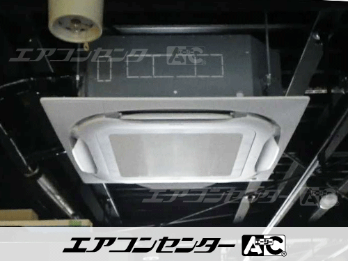 天井カセット形4方向吹出 業務用エアコン 4馬力シングル 1式