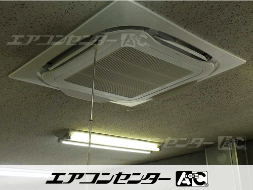 天井カセット形4方向吹出 業務用エアコン 5馬力シングル 1式
