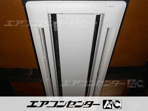 天井カセット形2方向吹出 業務用エアコン 4馬力シングル 1式