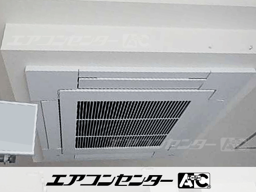 天井カセット形4方向吹出 業務用エアコン 5馬力シングル 1式