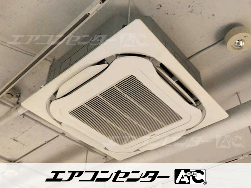 天井カセット形4方向吹出 業務用エアコン 6馬力シングル 1式、ビルトイン形 業務用エアコン 5馬力シングル 1式、天井カセット形4方向吹出 業務用エアコン 3馬力シングル 2式、天井カセット形4方向吹出 業務用エアコン 1.5馬力シングル 1式