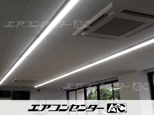 天井カセット形4方向吹出 業務用エアコン 4馬力シングル 3式、天井カセット形4方向吹出 業務用エアコン 3馬力シングル 1式、天井カセット形4方向吹出 業務用エアコン 2.5馬力シングル 2式、ハウジングエアコン セット 天井カセット1方向形 業務用エアコン 2.8kW 1式