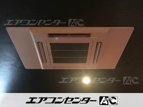 天井カセット形4方向吹出 業務用エアコン 5馬力シングル 1式