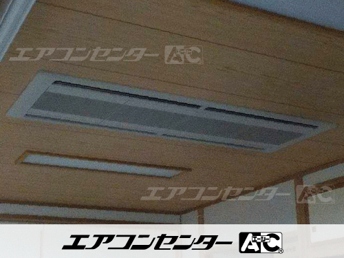 天井カセット形2方向吹出 業務用エアコン 8馬力ツイン 1式