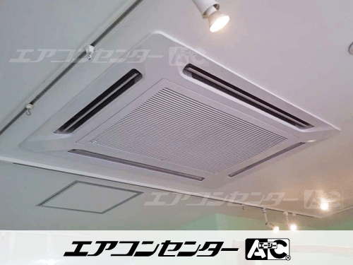 天井カセット形4方向吹出 業務用エアコン 5馬力シングル 1式、床置形 業務用エアコン 5馬力シングル 1式