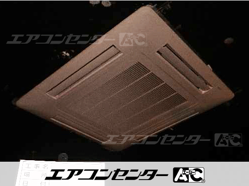 天井カセット形4方向吹出 業務用エアコン 4馬力シングル 1式