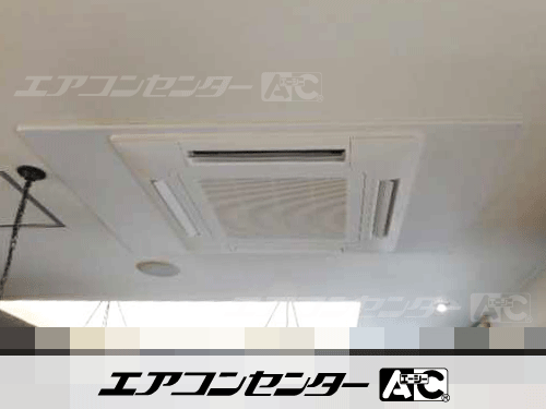 天井カセット型4方向吹出 4馬力 室内機1式