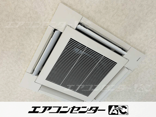 天井カセット形4方向吹出 業務用エアコン 6馬力ツイン 1式、天井吊形 業務用エアコン 2馬力シングル 1式