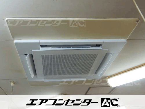 天井カセット形4方向吹出 業務用エアコン 6馬力シングル 1式