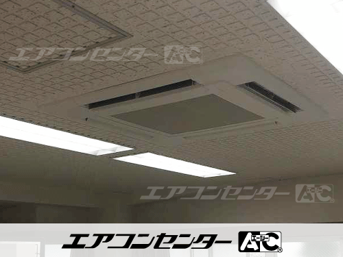 天井カセット形4方向吹出 業務用エアコン 4馬力ツイン 1式