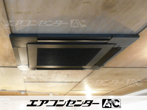 天井カセット形4方向吹出 業務用エアコン 6馬力シングル 1式