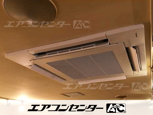 天井カセット形4方向吹出 業務用エアコン 6馬力シングル 1式