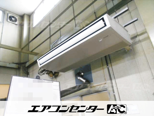 天井吊形 業務用エアコン 6馬力シングル 1式、天井カセット形4方向吹出 業務用エアコン 5馬力シングル 1式、天井吊形 業務用エアコン 5馬力シングル 2式