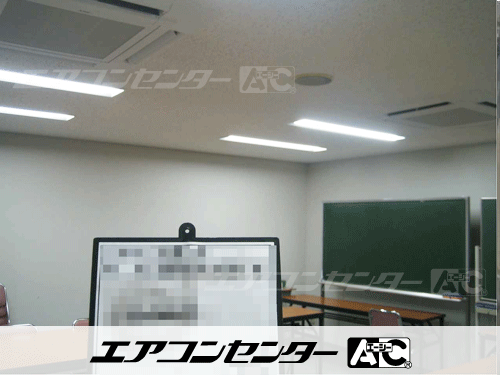 天井カセット形4方向吹出 業務用エアコン 5馬力ツイン 1式