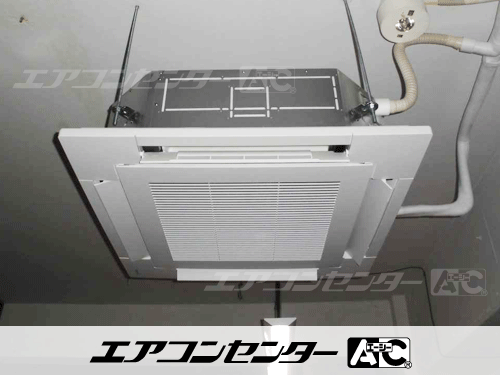 天井カセット形4方向吹出 業務用エアコン 6馬力ツイン 1式