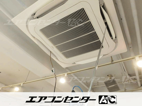 天井カセット形4方向吹出 業務用エアコン 6馬力ツイン 1式