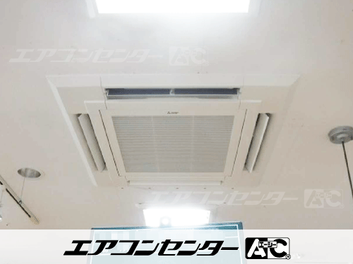 天井カセット形4方向吹出 業務用エアコン 10馬力ツイン 1式